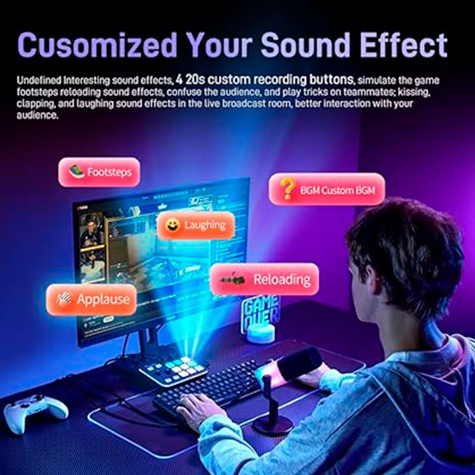 MAONO G1 - Mezclador de audio para juegos - MundoMixMAONO G1 - Mezclador de audio para juegos