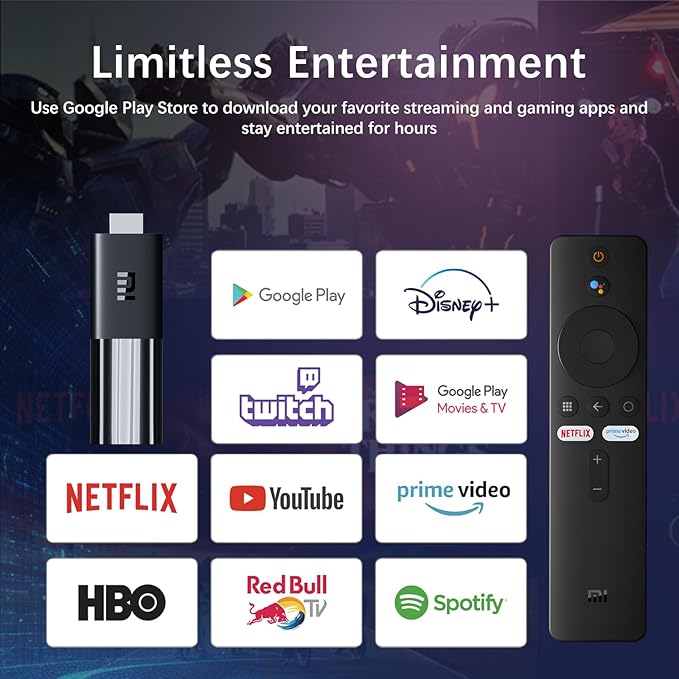 Mi TV Stick Negro General - MundoMixMi TV Stick Negro General