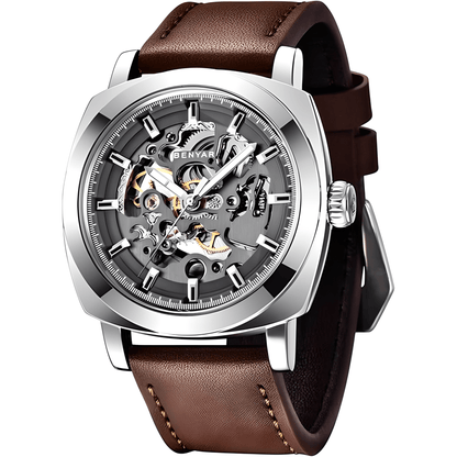 BENYAR – Reloj de Pulsera Automático para Hombre Skeleton - MundoMixBENYAR – Reloj de Pulsera Automático para Hombre Skeleton