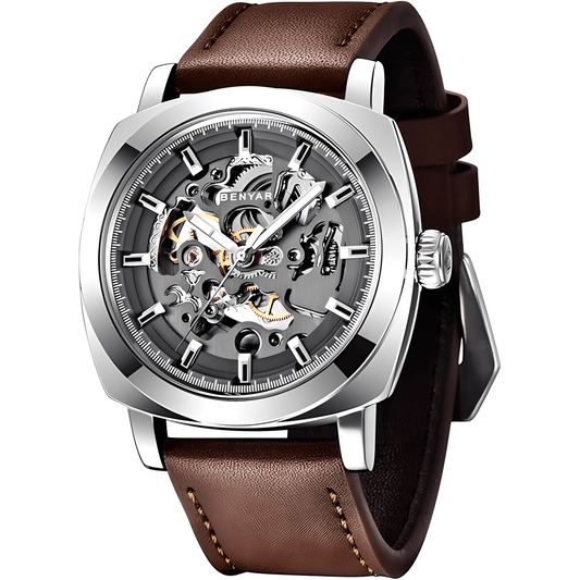 BENYAR – Reloj de Pulsera Automático para Hombre Skeleton - MundoMixBENYAR – Reloj de Pulsera Automático para Hombre Skeleton
