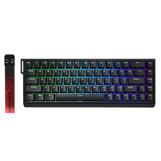 MADLIONS MAD68 HE – Teclado mecánico 65% - MundoMixMADLIONS MAD68 HE – Teclado mecánico 65%