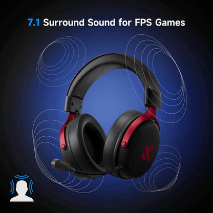 MCHOSE V9 PRO - Auriculares inalámbricos para juegos 7.1 - MundoMixMCHOSE V9 PRO - Auriculares inalámbricos para juegos 7.1